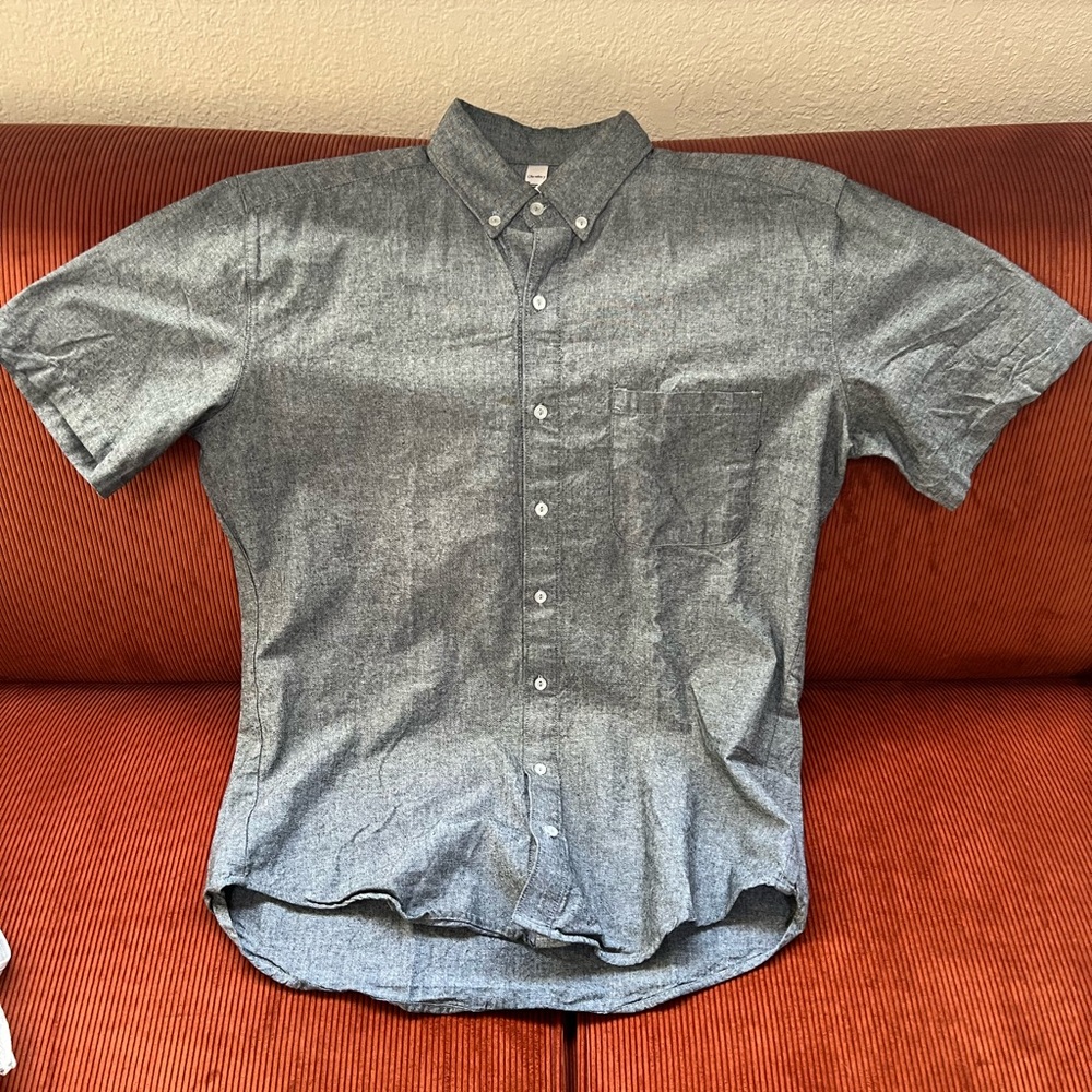 American Apparel Chambray Button Up